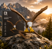 Kartal Şeklinde 3D Magnet Puzzle