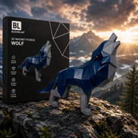 Kurt Şeklinde 3D Magnet Puzzle